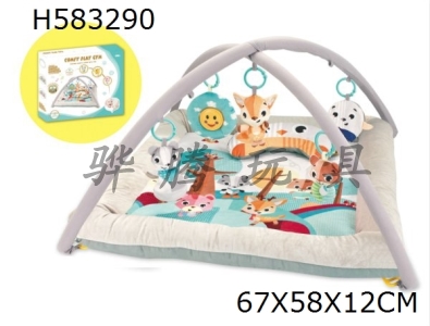 H583290 - Plush baby blanket with music