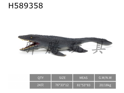 H589358 - Simulation model of large Canghailong soft glue dinosaur toy