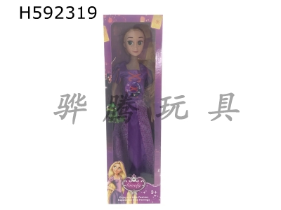 H592319 - 22-inch hollow Rapunzel with musical lights (single model)