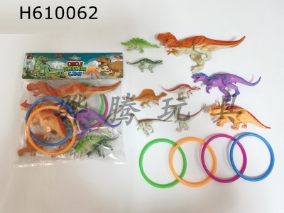 H610062 - Collar PVC dinosaur set (13PCS)