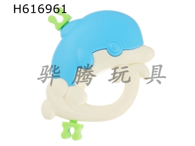 H616961 - Splicing and boiling gutta percha rattle-dolphin (bright color)