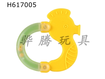 H617005 - Water-boiled rattle in bulk, bright color of hippocampus