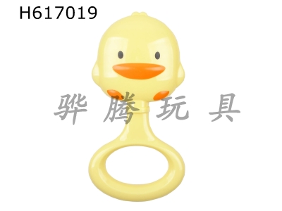 H617019 - Bulk rattle duck bell (macaroon color)