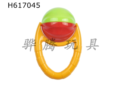 H617045 - Bulk rattle sand ball bell (bright color)