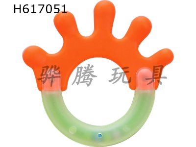 H617051 - Soft rubber hand capable of boiling bell in bulk (bright color)