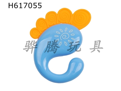 H617055 - Loose rattle soft rubber feet (bright color)