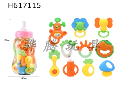 H617115 - Color rattle 10-piece set