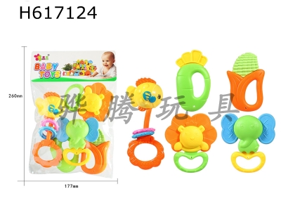 H617124 - Color rattle 5-piece suit