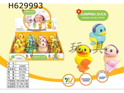 H629993 - Jumping ducks on the chain (12 boxes)