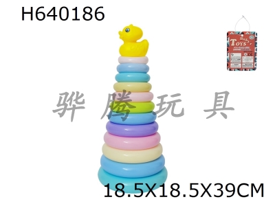 H640186 - 12 Layer Rainbow Ferrule (Dudu Duck) Makaron