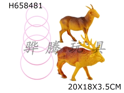 H658481 - Animal trap (with 7 circles) 7PCS in Chinese and English
