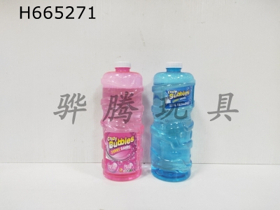 H665271 - Bubble bottle water 32 ounces about 1000 ml (bottle with concentrated solution, you need to add water and shake it evenly).