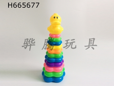 H665677 - Yi zhi die die le 11-story duck
