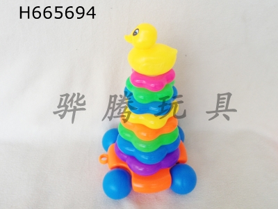 H665694 - Yizhi Diedie Le 9-story old duck wheel