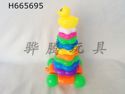 H665695 - Yizhi Diedie Le 10-story old duck wheel