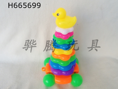 H665699 - Yi zhi die die le 10-story new duck wheel
