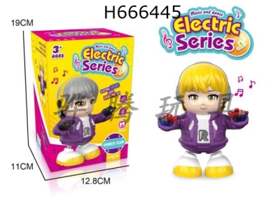 H666445 - Electric Dance Girl (with Light and Music)