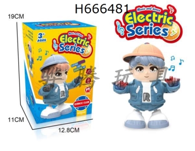 H666481 - Electric dance boy (with lighting and music)