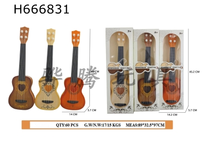 H666831 - 45cm baroque ukulele