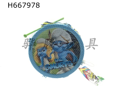 H667978 - Smurfs jazz drum