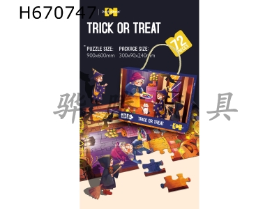 H670747 - Halloween 72 puzzles