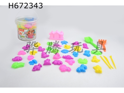 H672343 - Sandy beach sand mold toy
