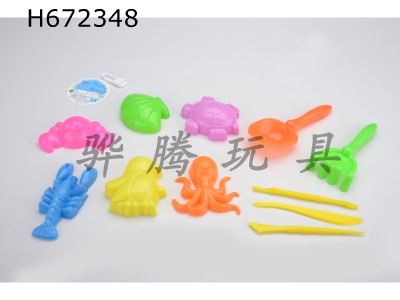 H672348 - Sandy beach sand mold toy