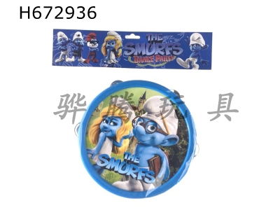 H672936 - Smurfs tambourine