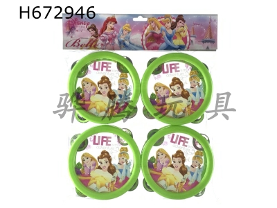 H672946 - 4 princess tambourine of Zhizhuang