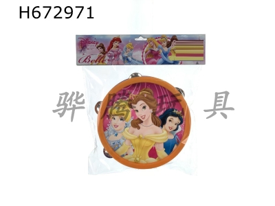 H672971 - Disney princess tambourine