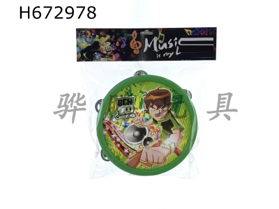 H672978 - BEN10 tambourine