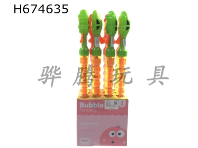 H674635 - Automobile western sword bubble stick 12PCS