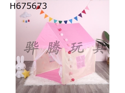 H675673 - Pink tent without accessories and floor mats