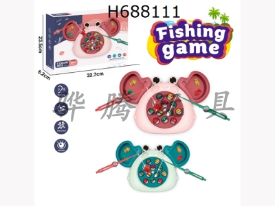 H688111 - Childrens puzzle multifunctional crab fishing plate