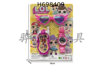 H698409 - Surprise Doll Flip Phone
