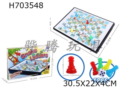 H703548 - International Snake Chess with Magnetism (Large)
