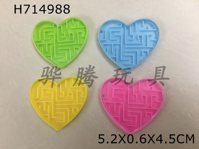 H714988 - Heart shaped maze