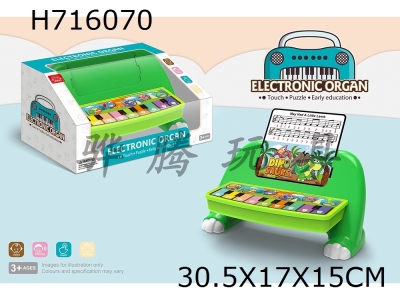 H716070 - Dinosaur touch sensing electronic piano
