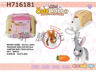 H716181 - Carrying basket pet rabbit