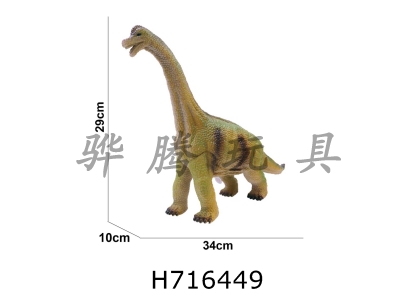 H716449 - 17 inch small wrist dragon enamel dinosaur animal environmentally friendly PVC filling tape IC with 2 AG13 batteries