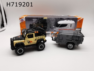 H719201 - Off road shock-absorbing Land Rover Defender RV with sound and light