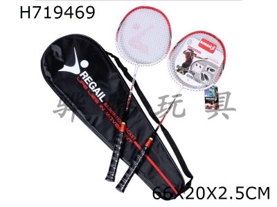 H719469 - Aluminum and iron badminton rackets