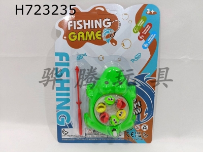 H723235 - Fishing with Frog Chain Hook