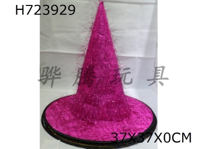 H723929 - Long silk pointed hat