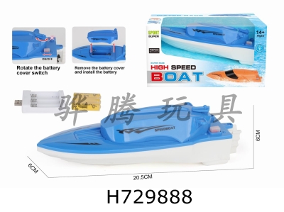 H729888 - Electric boats (boats) are electrified