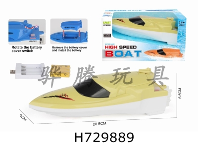 H729889 - Electric boats (boats) are electrified