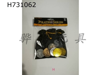 H731062 - gold coin bag set