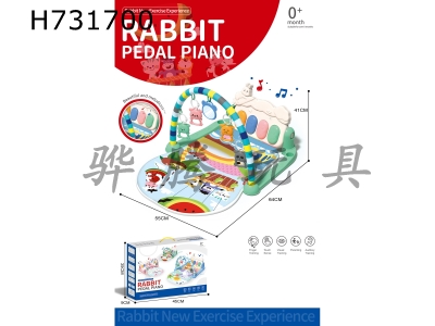 H731700 - Rabbit Baby Foot Qin (Qing)