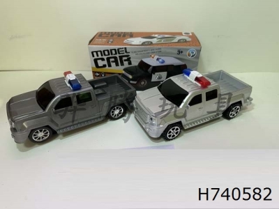 H740582 - (GCC) GMC1:20 electric police car