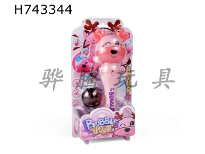 H743344 - Electric Deer Love Bubble Stick (with lights and music)